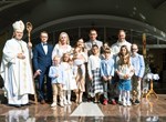​Biskup Radoš krstio Rahelu Rutu, peto dijete obitelji Friščić iz Ludbrega